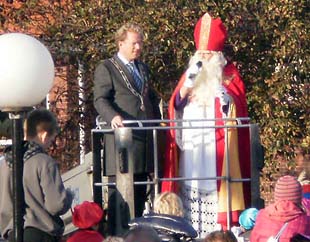 Aankomst Sinterklaas in Den Hoorn - 21 november 2009
